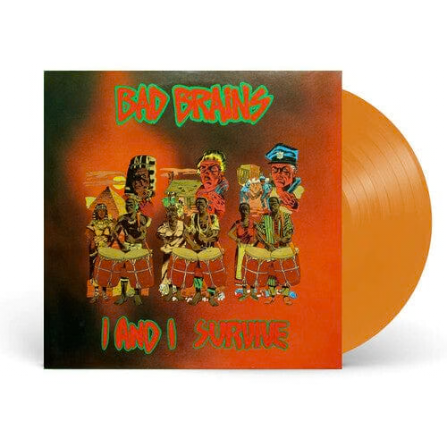 BAD BRAINS – I AND I SURVIVE (ORANGE VINYL) - LP •