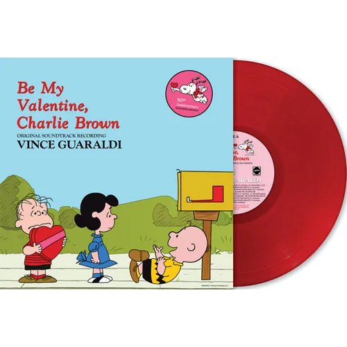 GUARALDI,VINCE – BE MY VALENTINE CHARLIE BROWN (RED VINYL RSD ESSENTIAL) - LP •