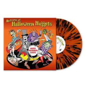 RETURN OF HALLOWEEN NUGGETS  – VARIOUS (ORANGE & BLACK SPLATTER) - LP •