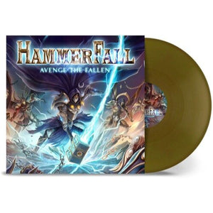 HAMMERFALL – AVENGE THE FALLEN (GOLD VINYL) - LP •