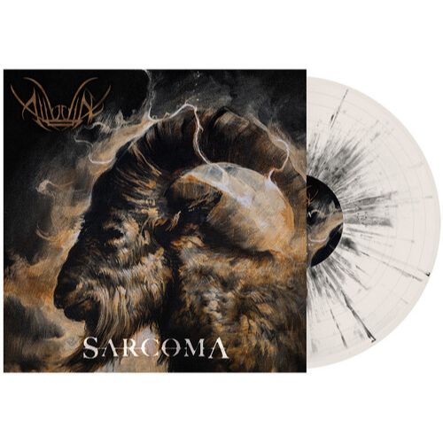 ALLUVIAL – SARCOMA (BONE & BLACK SPLATTER) - LP •