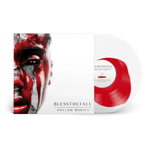BLESSTHEFALL – HOLLOW BODIES (CLEAR/BLOOD RED VINYL) - LP •