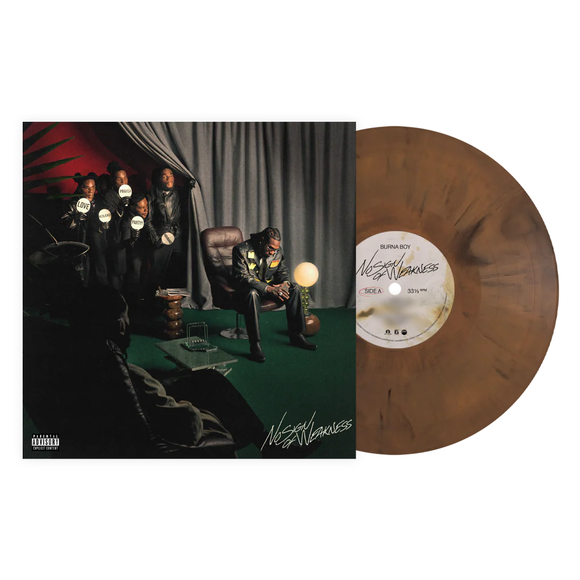 BURNA BOY – NO SIGN OF WEAKNESS (BROWN OPAQUE) - LP •