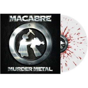 MACABRE – MURDER METAL (CLEAR W/ RED SPLATTER) - LP •