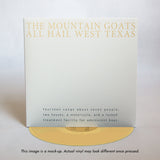 MOUNTAIN GOATS – ALL HAIL WEST TEXAS (YELLOW VINYL) - LP •