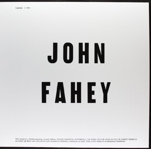 FAHEY,JOHN – BLIND JOE DEATH - LP •