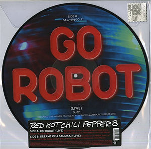 RED HOT CHILI PEPPERS – GO ROBOT / DREAMS OF A SAMURAI 12" - LP •