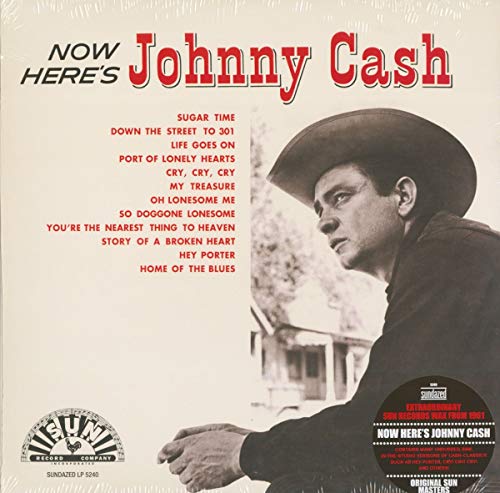 CASH,JOHNNY – NOW HERE'S JOHNNY CASH - LP •