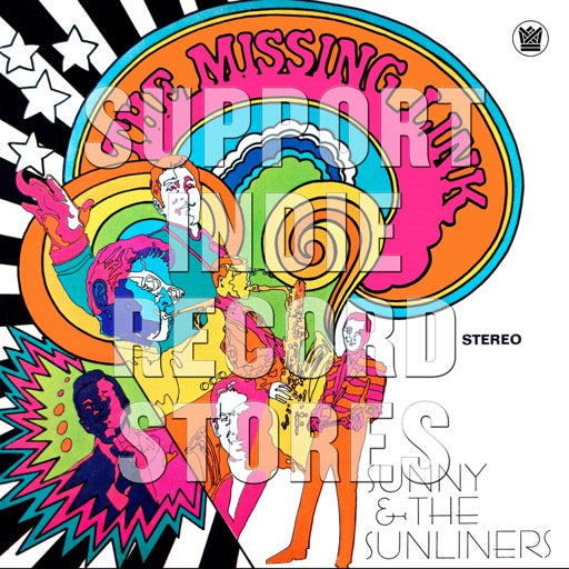 SUNNY & SUNLINERS – BF MISSING LINK (REX) - LP •