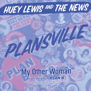 LEWIS,HUEY & THE NEWS – BF PLANSVILLE (REX) - 7" •
