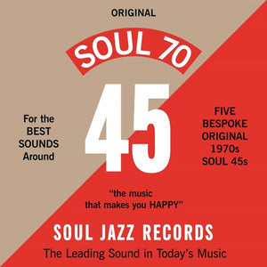 SOUL JAZZ RECORDS PRESENTS – RSD SOUL 70 (BOX) - 7" •