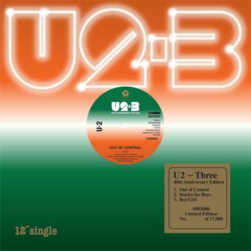 U2 – BF THREE (EP) (REX) - LP •