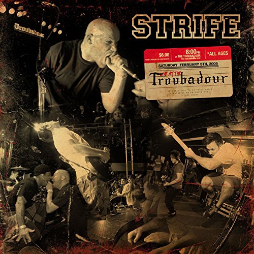 STRIFE – LIVE AT THE TROUBADOUR (W/DVD) - LP •