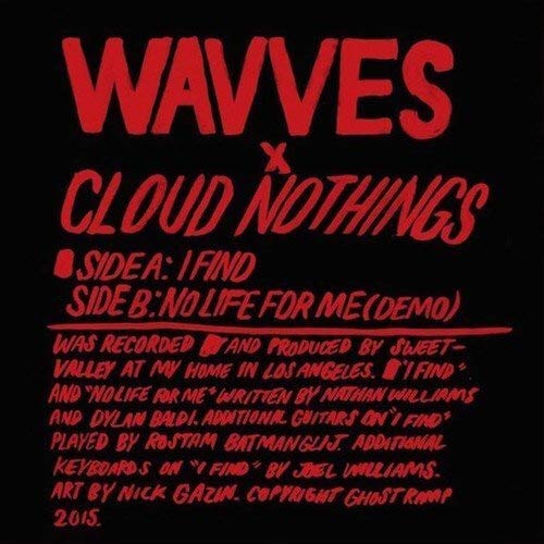 WAVVES X CLOUD NOTHINGS – I FIND (CLEAR) - 7