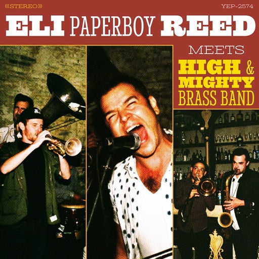 REED,ELI PAPERBOY – RSD MEETS HIGH & MIGHTY BRASS - LP •