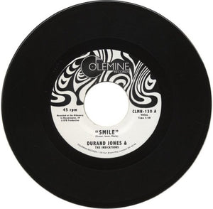 DURAND JONES & THE INDICATIONS – SMILE / TUCK 'N' ROLL - 7" •