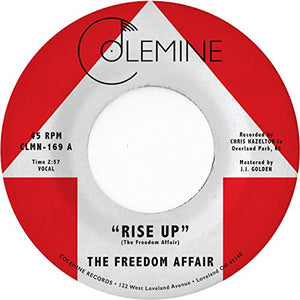 FREEDOM AFFAIR – RISE UP (BLUE) (CAN) - 7" •