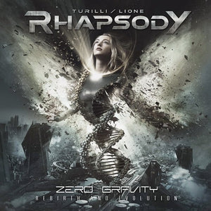 RHAPSODY,TURILLI / LIONE – ZERO GRAVITY (REBIRTH AND EVOL - CD •