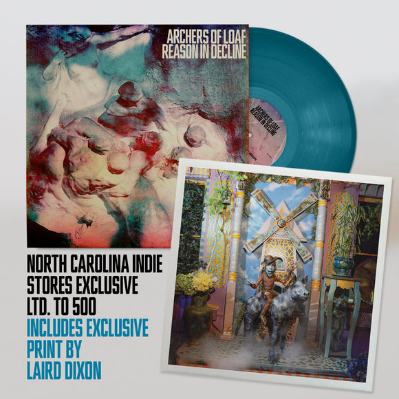 ARCHERS OF LOAF – REASON IN DECLINE  [North Carolina Edition] (TURQUOISE) - LP •