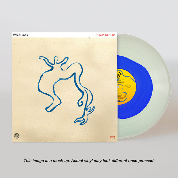 FUCKED UP – ONE DAY (BLUEJAY IN MILKY CLEAR INDIE EXCLUSIVE VINYL) - LP •