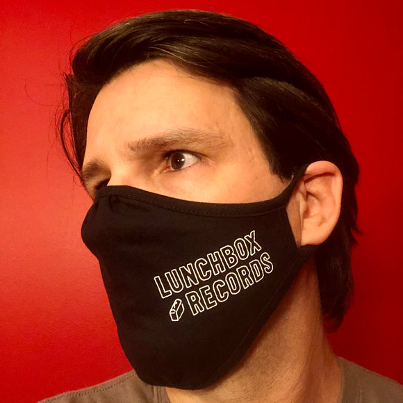 Lunchbox Records Logo Face Mask