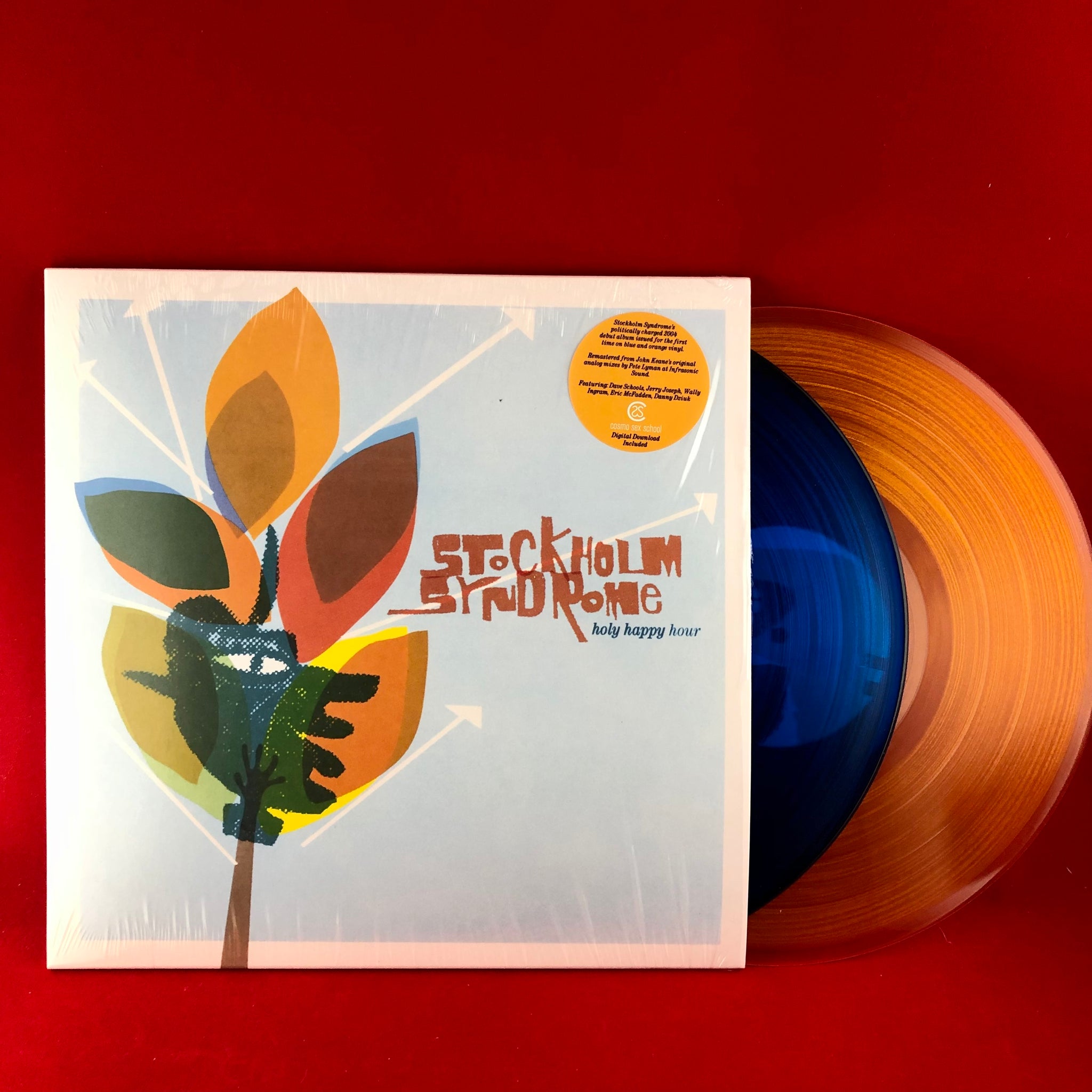 STOCKHOLM SYNDROME HOLY HAPPY HOUR (BLUE/YELLOW) LP – Lunchbox Records