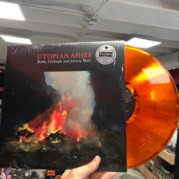 GILLESPIE,BOBBY & JEHNNY BETH– UTOPIAN ASHES [Indie Exclusive Limited Edition Color LP] - LP •