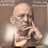 CROWLEY,ALEISTER – POEMS & INVOCATIONS - LP •