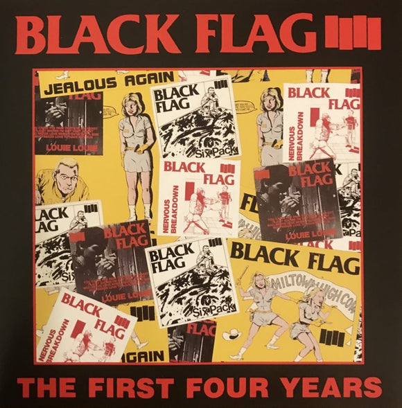 BLACK FLAG – FIRST FOUR YEARS / SINGLES - CD •
