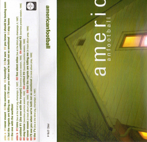AMERICAN FOOTBALL – AMERICAN FOOTBALL (DELUXE EDITION) - TAPE •