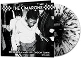 CIMARONS – SKINHEADS A MASH UP LONDON TOWN 1970-71 (BLACK & WHITE SPLATTER) - LP •