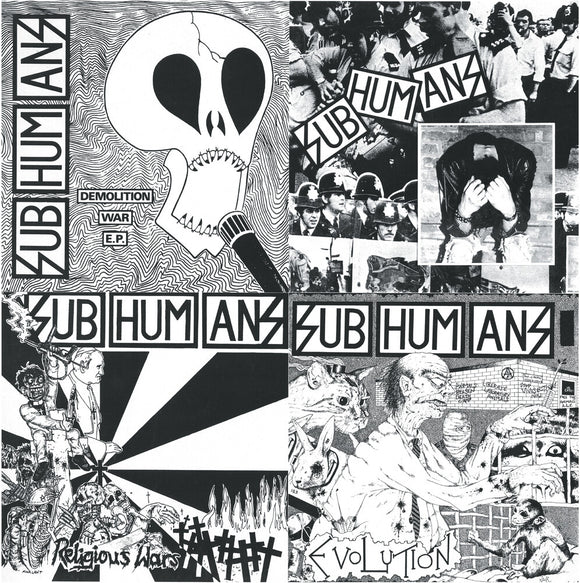 SUBHUMANS – SUBHUMANS (EP-LP) - CD •