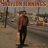 JENNINGS,WAYLON / HOLLY,BUDDY – ORIGINAL OUTLAW (RED/GOLD SPLATTER) - LP •