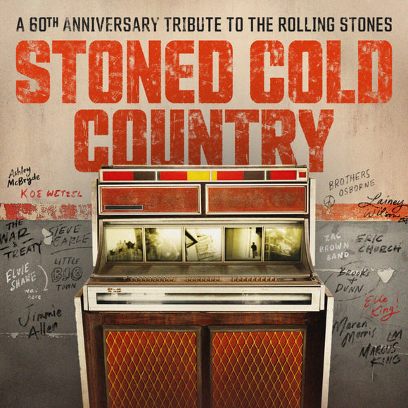 STONED COLD COUNTRY / VARIOUS – TRIBUTE TO THE ROLLING STONES - LP •