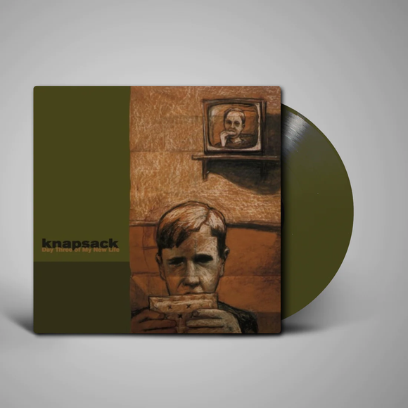 KNAPSACK – DAY THREE OF MY NEW LIFE (OLIVE GREEN) - LP •