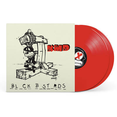 KMD – BLACK BASTARDS (RED VINYL) - LP •