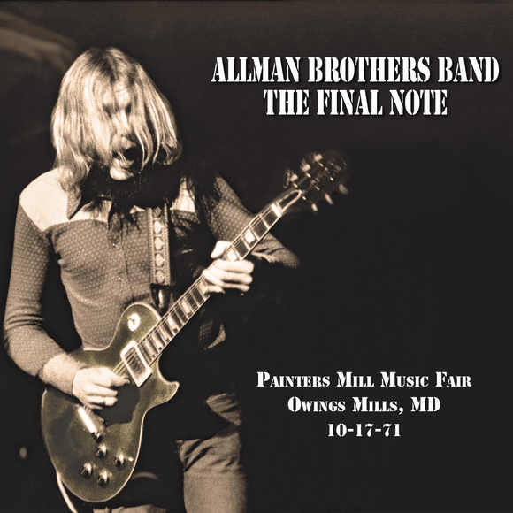 ALLMAN BROTHERS BAND – FINAL NOTE 10-17-71 (COLORED VINYL)(RSD21) - LP •