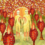 OF MONTREAL – SUNLANDIC TWINS (RED/ORANGE SWIRL) - LP •