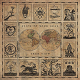 STICK TO YOUR GUNS – TRUE VIEW [Indie Exclusive Limited Edition White/Bone/Brown Tri-Striped LP] - LP •