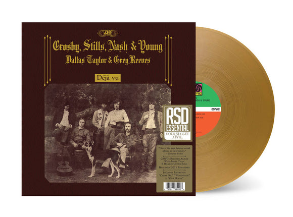 CROSBY STILLS NASH & YOUNG – DEJA VU (GOLD VINYL) (RSD ESSENTIAL) - LP •