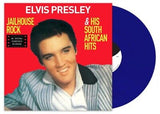 PRESLEY,ELVIS – JAILHOUSE ROCK & HIS SOUTH AFRICAN HITS (BLUE VINYL) - LP •