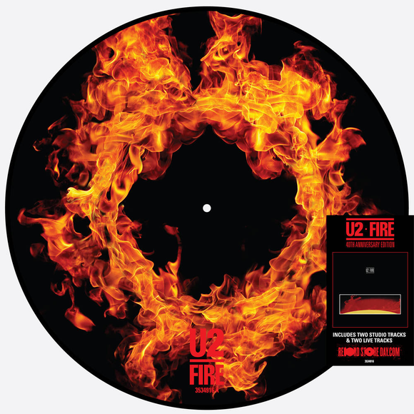 U2 – FIRE (40TH ANNIVERSARY EDITION)(PICTURE DISC)(RSD21) - LP •