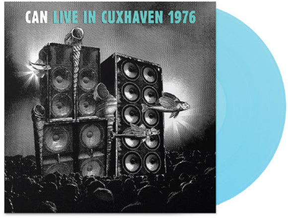 CAN – LIVE IN CUXHAVEN 1976 (BLUE VINYL) - LP •