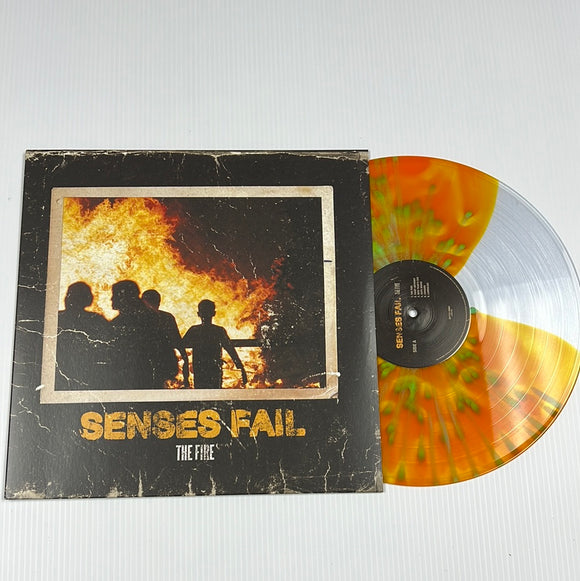 SENSES FAIL – FIRE (ORANGE/CLEAR/GREEN) - LP •