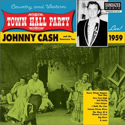 CASH,JOHNNY – LIVE AT TOWN HALL PARTY 1959 - LP •