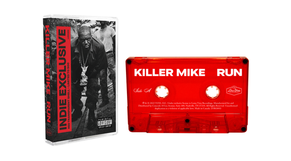 KILLER MIKE – RUN (EP) (RED SHELL) - TAPE •