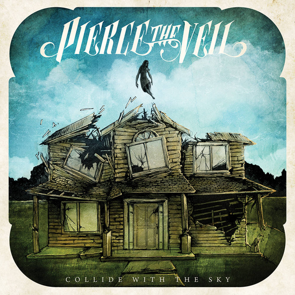 PIERCE THE VEIL COLLIDE WITH THE SKY (AQUA) LP – Lunchbox Records