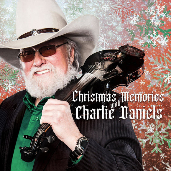 DANIELS,CHARLIE – CHRISTMAS MEMORIES WITH CHARLIE DANIELS - LP •