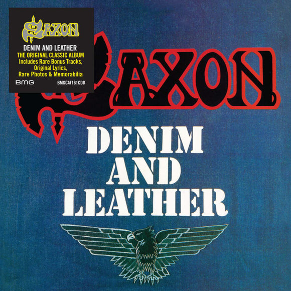 SAXON – DENIM AND LEATHER - CD •