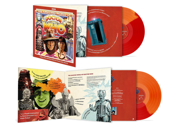 DOCTOR WHO  – AMAZING WORLD OF DOCTOR WHO (ORANGE/RED VINYL) (RSD23) - LP •